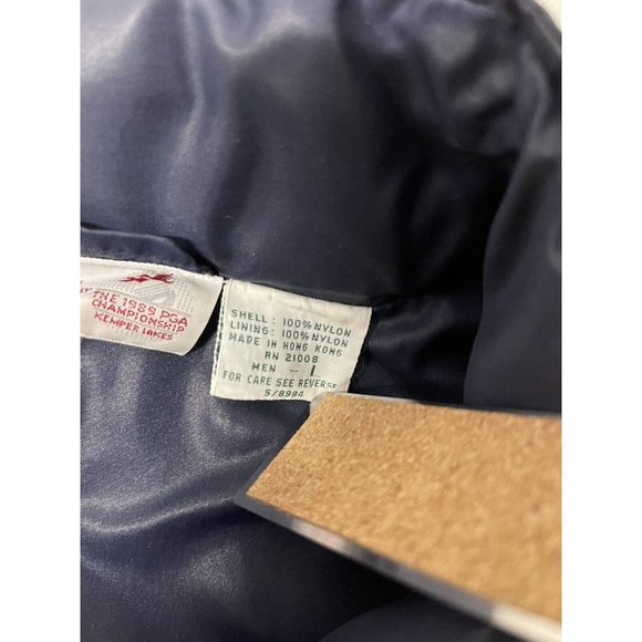 Vintage! 1989 PGA Championship WINDBREAK Jacket KEMPER LAKES GOLF Payne Stewart - Picture 6 of 9